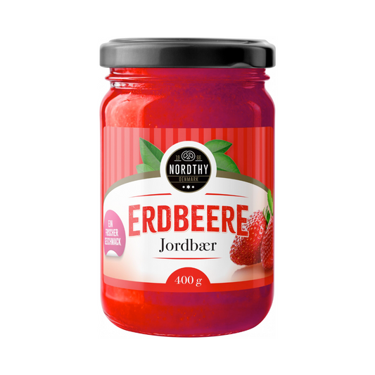 Nordthy Erdbeer Fruchtaufstrich 400g