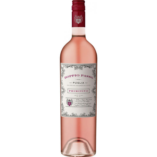 Doppio Passo Rosato Primitivo IGT 0,75l foodpipe [Lebensmittel-Lieferservice Rostock]