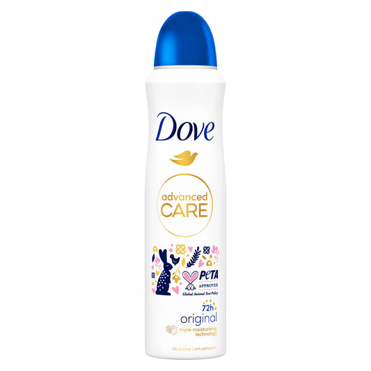 Dove Deo-Spray Advanced Care Original Anti-Transpirant 150ml foodpipe [Lebensmittel-Lieferservice Rostock]