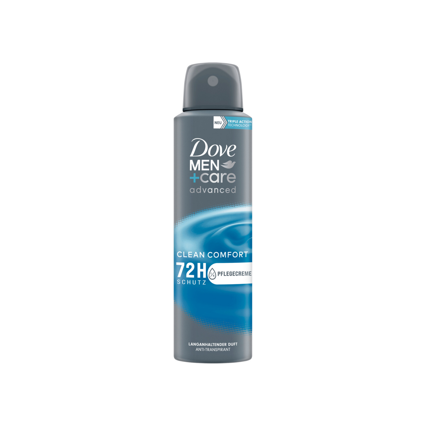 Dove Men+Care Deo-Spray Advanced Clean Comfort Anti-Transpirant 150ml foodpipe [Lebensmittel-Lieferservice Rostock]