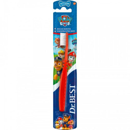 Dr.Best Zahnbürste Kids Milchzahn Paw Patrol weich foodpipe [Lebensmittel-Lieferservice Rostock]