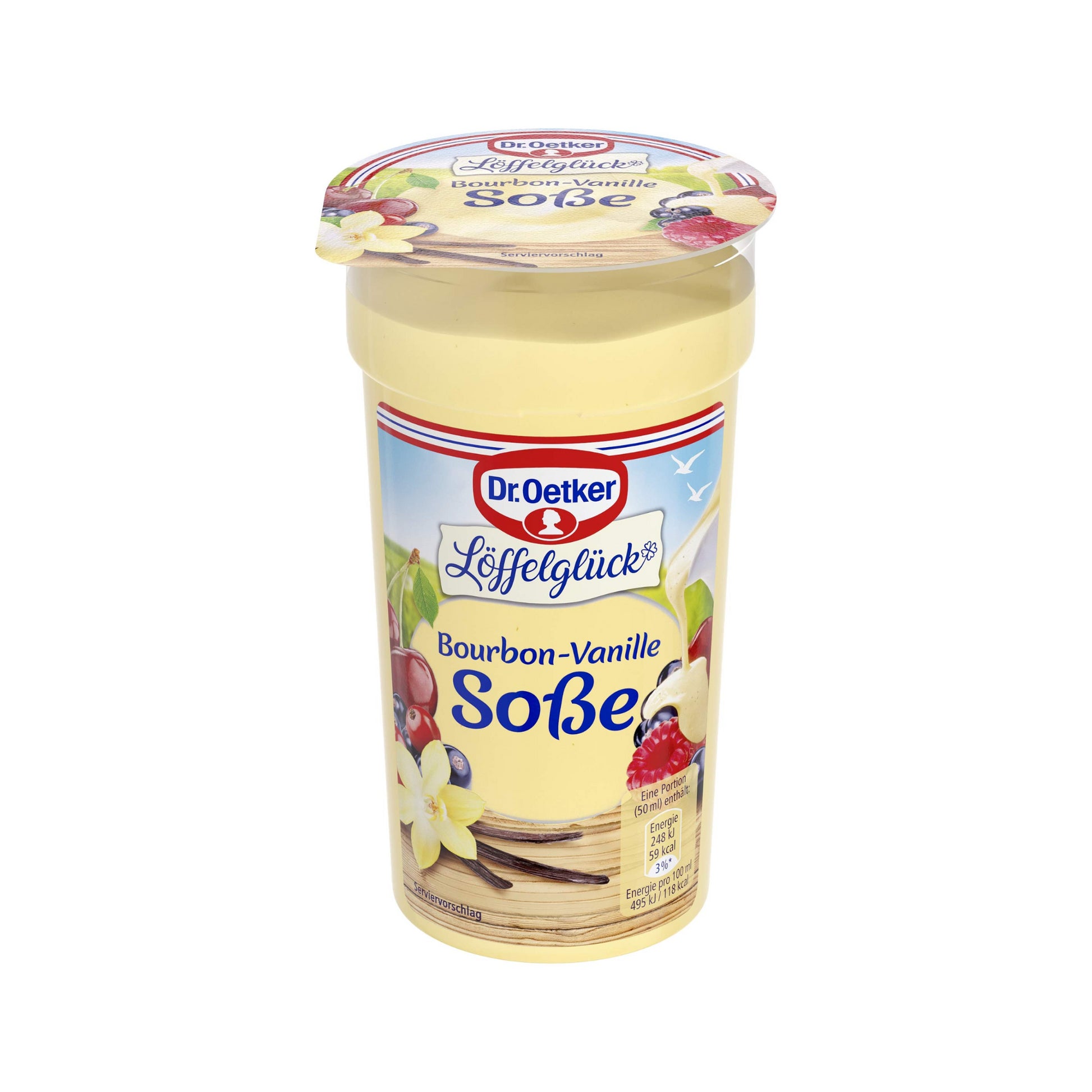 Dr.Oetker Bourbonvanille-Soße 250ml foodpipe [Lebensmittel-Lieferservice Rostock]