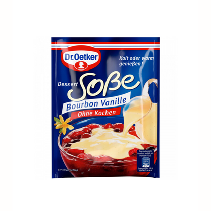 Dr.Oetker Bourbonvanille-Soße ohne Kochen für 250ml 39g foodpipe [Lebensmittel-Lieferservice Rostock]