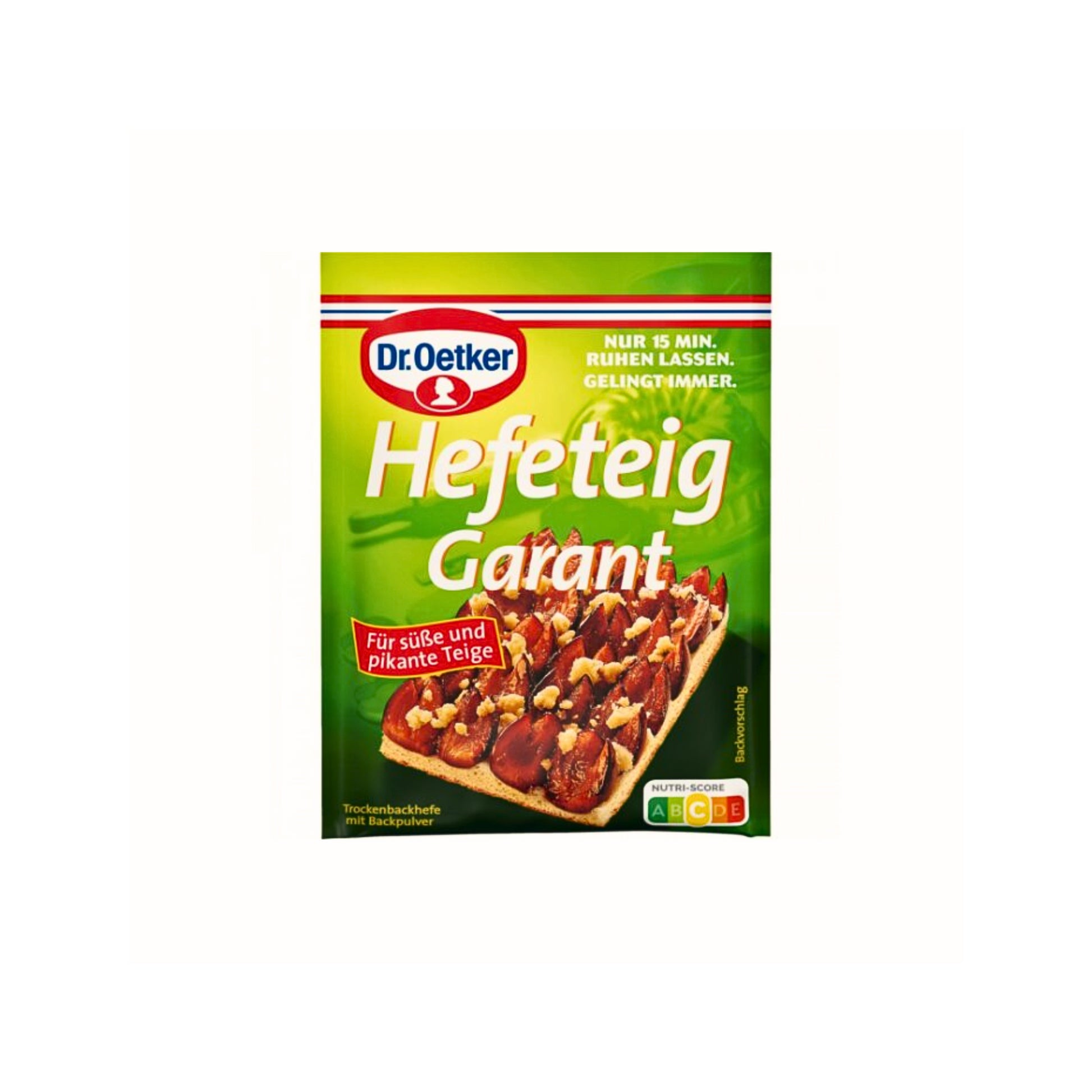 Dr.Oetker Garant Hefeteig für 375g 32g foodpipe Rostock [Lebensmittel-Lieferservice Rostock]