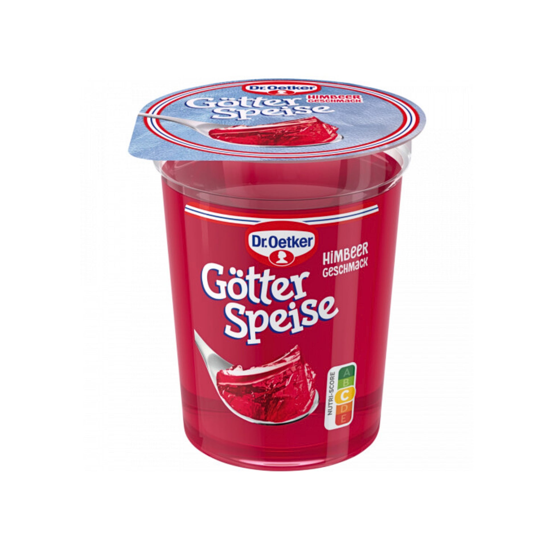 Dr.Oetker Götterspeise Himbeer 150g foodpipe [Lebensmittel-Lieferservice Rostock]