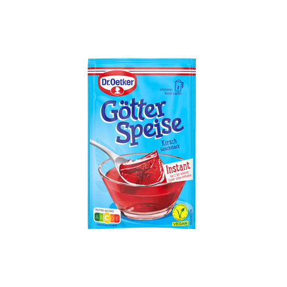 Dr.Oetker Götterspeise Instant Kirsch 100g foodpipe [Lebensmittel-Lieferservice Rostock]