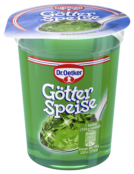 Dr.Oetker Götterspeise Waldmeister 150g foodpipe [Lebensmittel-Lieferservice Rostock]