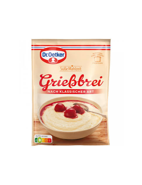 Dr.Oetker Grießbrei klassischer Art für 500ml 92g foodpipe [Lebensmittel-Lieferservice Rostock]