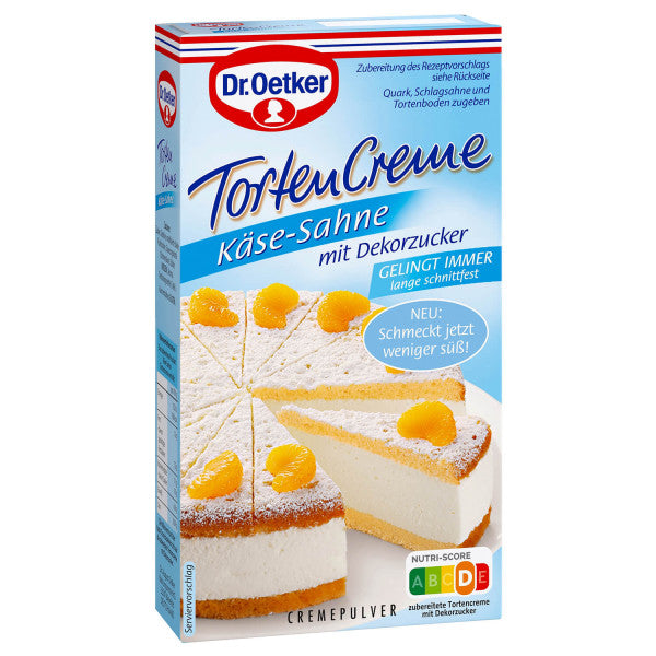 Dr.Oetker Käse-Sahne Tortencreme 130g foodpipe [Lebensmittel-Lieferservice Rostock]