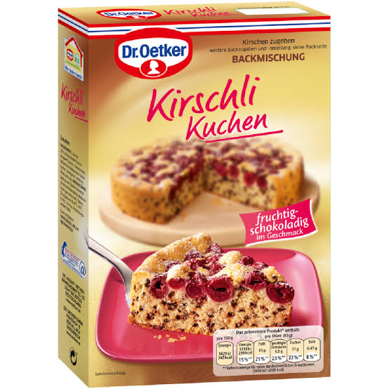 Dr.Oetker Kirschli Kuchen 435g foodpipe [Lebensmittel-Lieferservice Rostock]