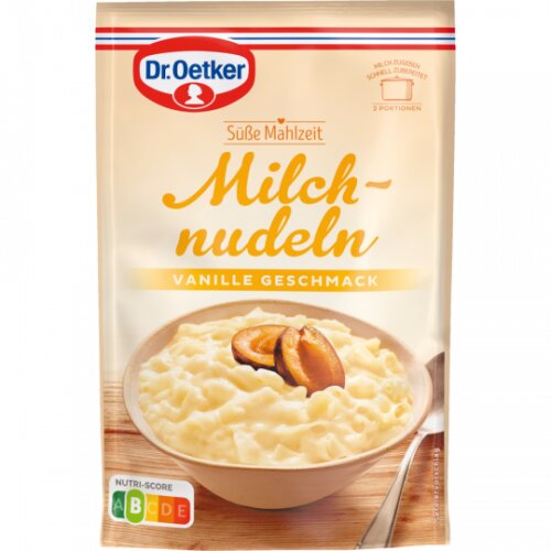 Dr.Oetker Milchnudeln Vanille für 500ml 116g foodpipe [Lebensmittel-Lieferservice Rostock]