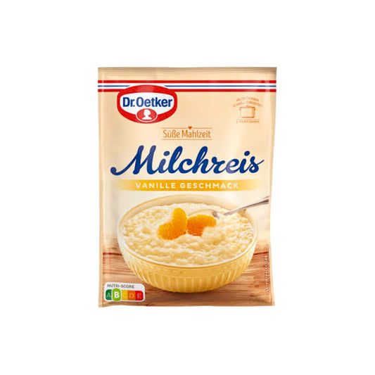 Dr.Oetker Milchreis Vanille für 500ml 125g foodpipe [Lebensmittel-Lieferservice Rostock]