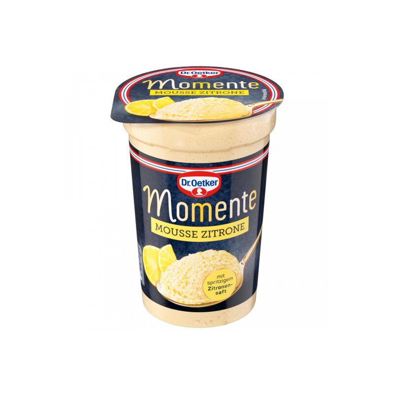 Dr.Oetker Momente Mousse Zitrone 100g foodpipe [Lebensmittel-Lieferservice Rostock]