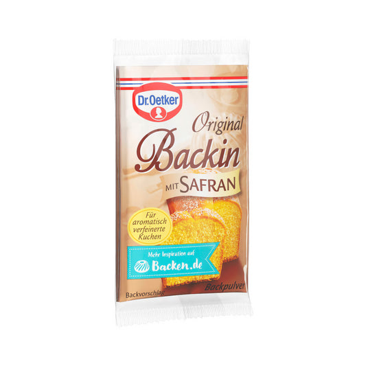 Dr.Oetker Original Backin mit Safran für 3x500g 48g foodpipe [Lebensmittel-Lieferservice Rostock]