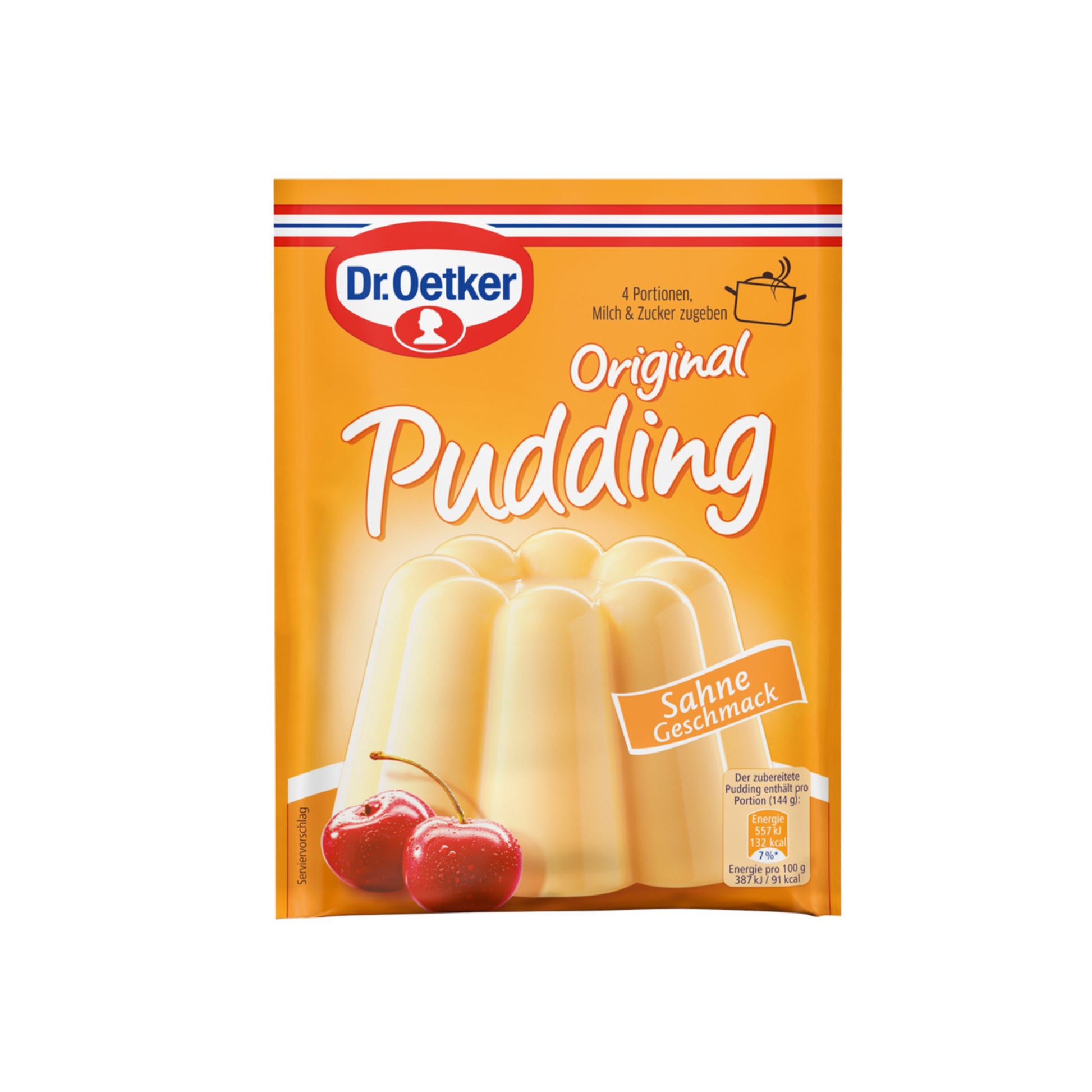 Dr.Oetker Original Sahne Pudding für 3x500ml 3ST 111g foodpipe [Lebensmittel-Lieferservice Rostock]