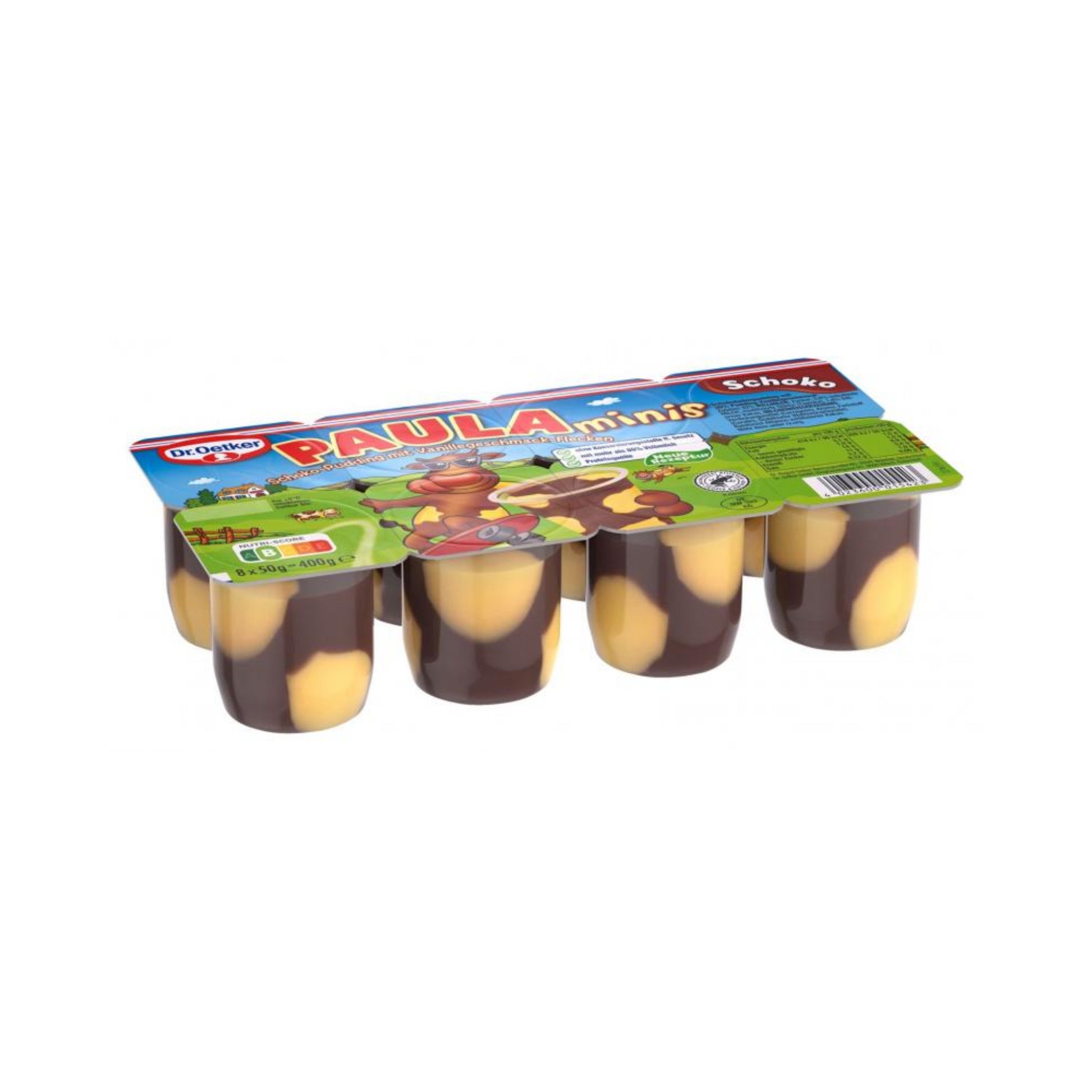 Dr.Oetker Paula Mini Schoko mit Vanille 8x50g foodpipe [Lebensmittel-Lieferservice Rostock]