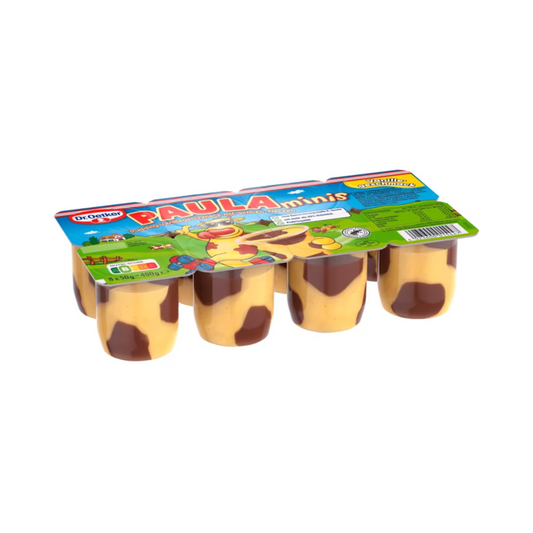 Dr.Oetker Paula Mini Vanille mit Schoko 8x50g foodpipe [Lebensmittel-Lieferservice Rostock]