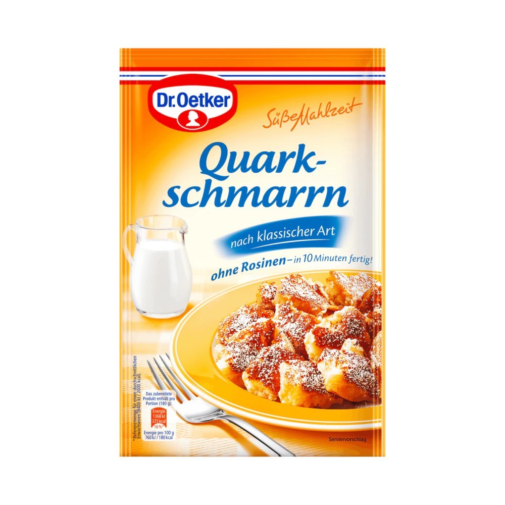 Dr.Oetker Quarkschmarrn nach klassischer Art 114g foodpipe [Lebensmittel-Lieferservice Rostock]