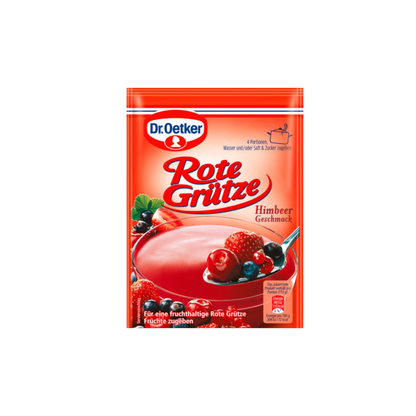 Dr.Oetker Rote Grütze für 3x500ml 120g foodpipe [Lebensmittel-Lieferservice Rostock]