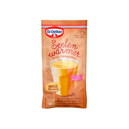 Dr.Oetker Seelenwärmer Pudding Vanille-Geschmack für 150ml 58g foodpipe [Lebensmittel-Lieferservice Rostock]