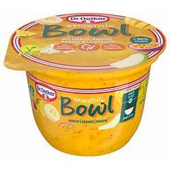 Dr.Oetker Smoothie Bowl Mango-Ananas-Banane 200g foodpipe [Lebensmittel-Lieferservice Rostock]