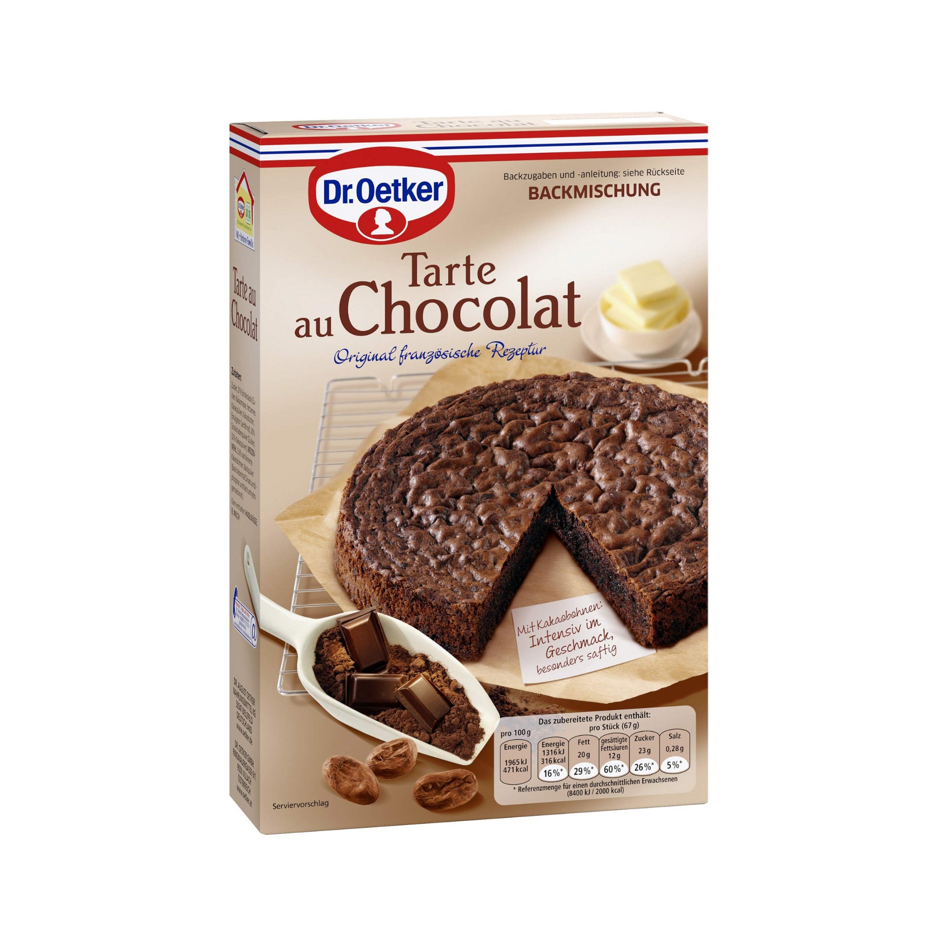 Dr.Oetker Tarte Au Chocolat 470g foodpipe [Lebensmittel-Lieferservice Rostock]