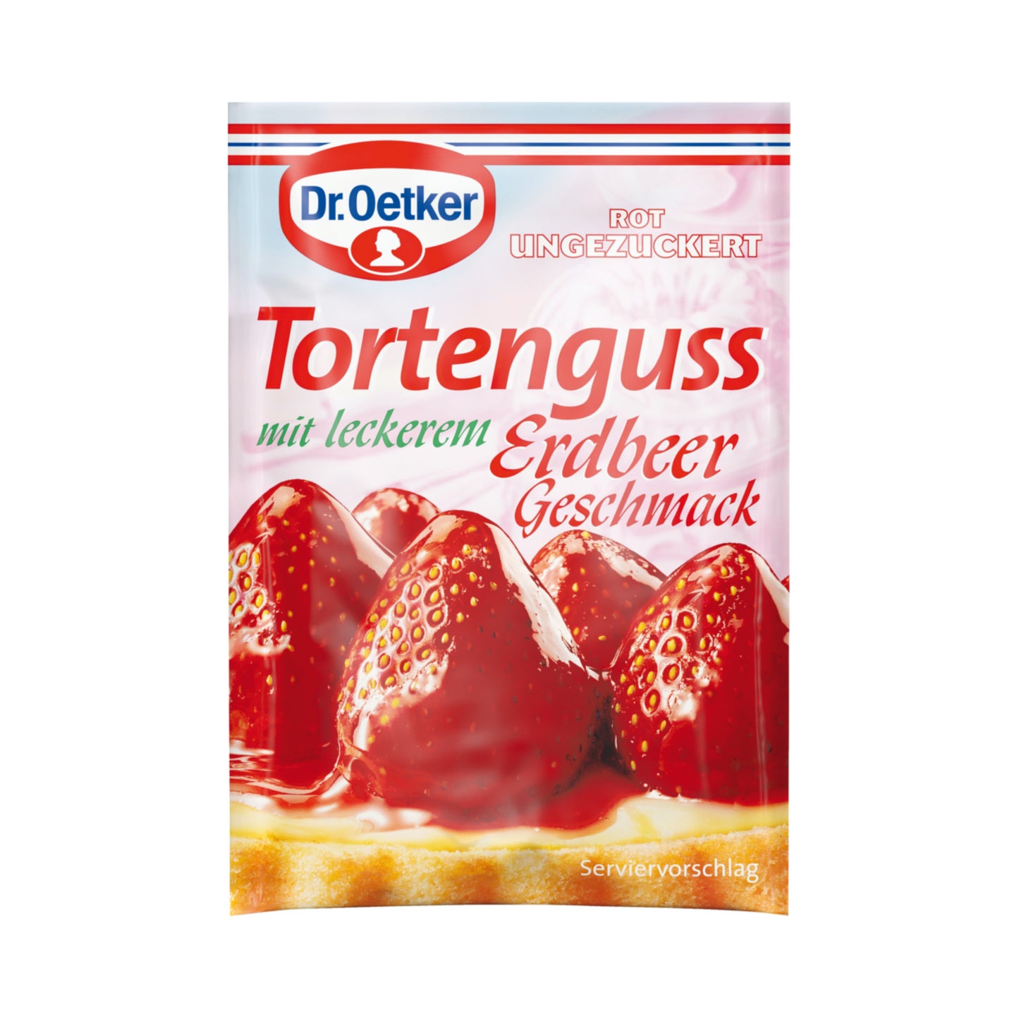 Dr.Oetker Tortenguss Erdbeer für 3x250ml 37,5g foodpipe [Lebensmittel-Lieferservice Rostock]