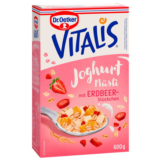 Dr.Oetker Vitalis Joghurt Müsli 600g foodpipe [Lebensmittel-Lieferservice Rostock]