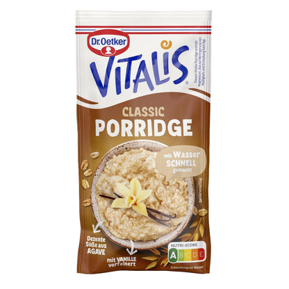Dr.Oetker Vitalis Porridge Classic 58g foodpipe Rostock [Lebensmittel-Lieferservice Rostock]