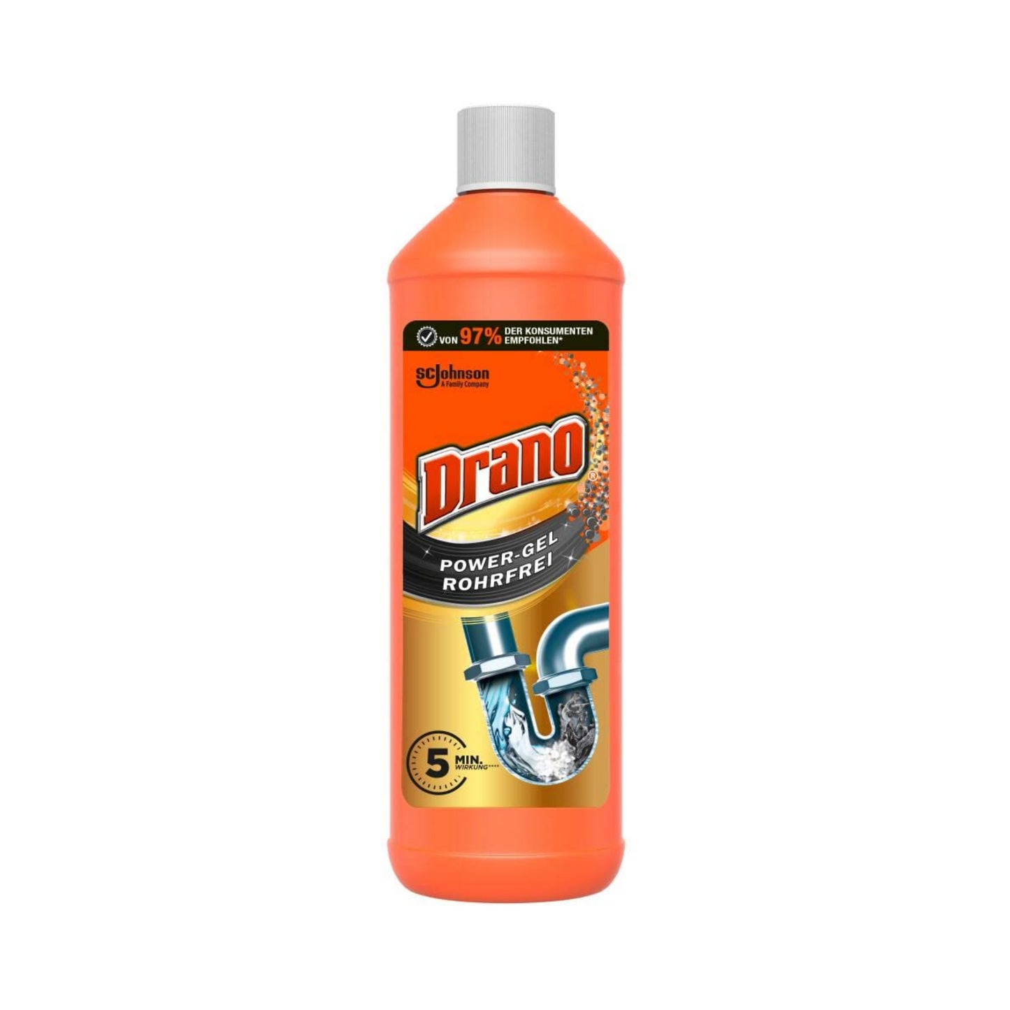 Drano Power-Gel Rohrfrei 1l foodpipe [Lebensmittel-Lieferservice Rostock]