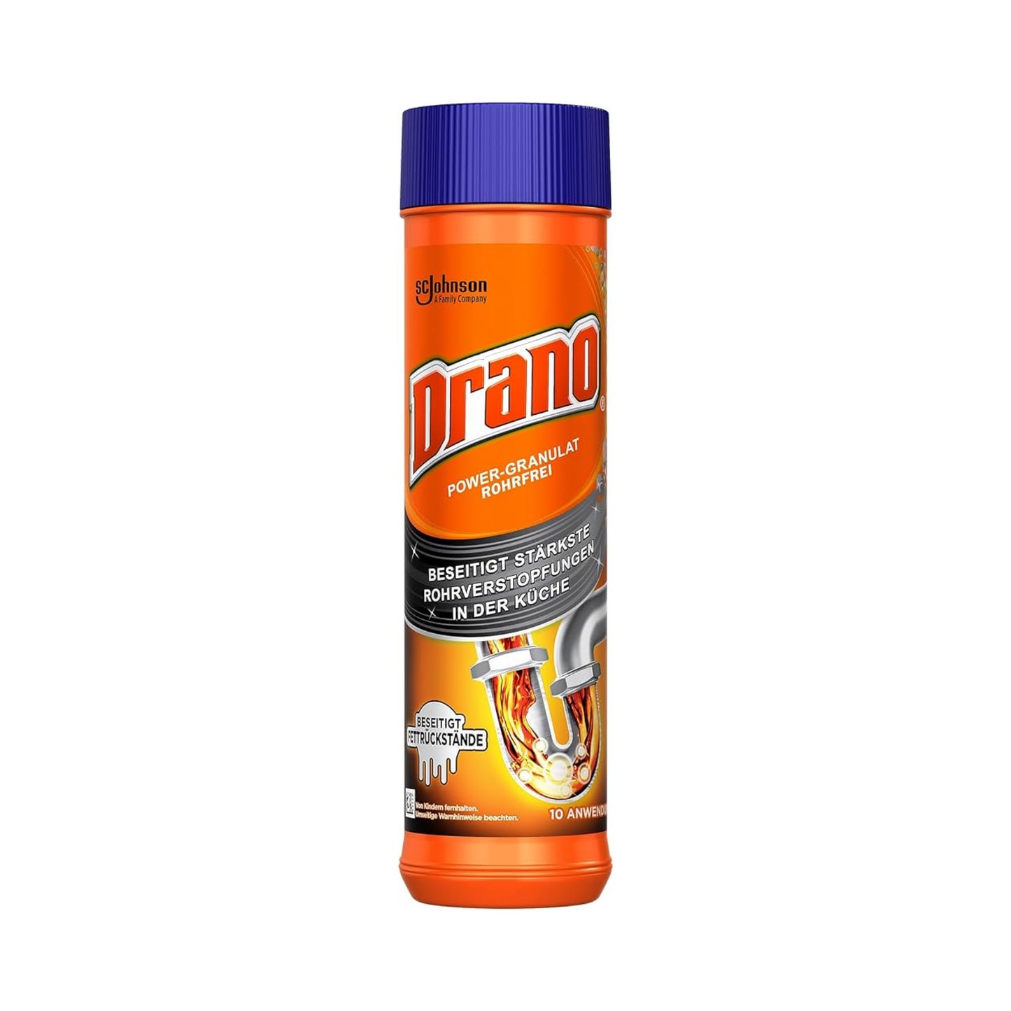 Drano Power Granulat Rohrfrei 500g foodpipe [Lebensmittel-Lieferservice Rostock]