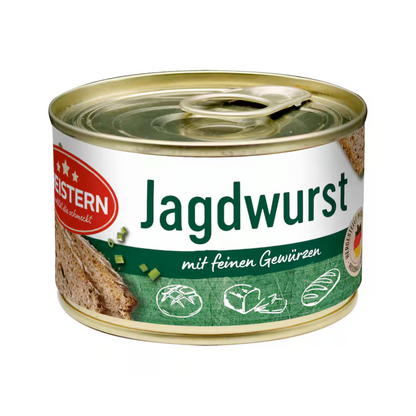 Dreistern Jagdwurst 160g foodpipe [Lebensmittel-Lieferservice Rostock]