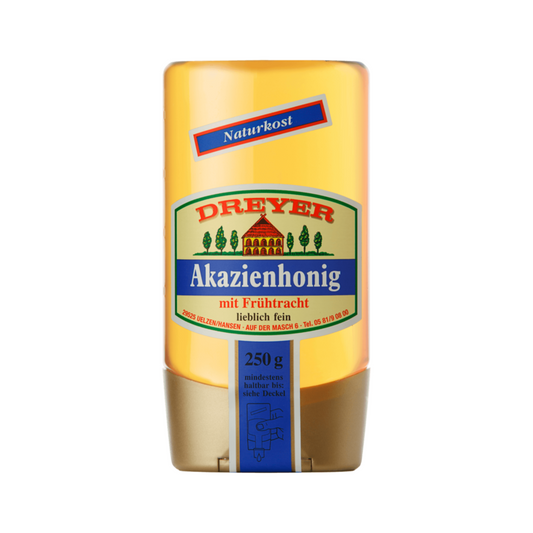 Dreyer Akazienhonig mit Frühtracht 250g foodpipe [Lebensmittel-Lieferservice Rostock]