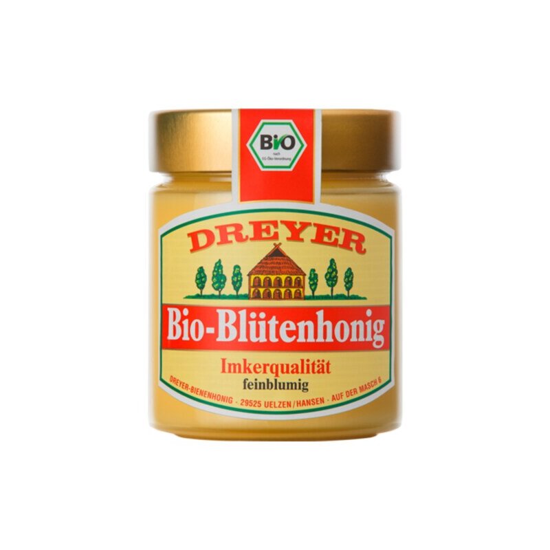 Dreyer Deutscher Blütenhonig 500g foodpipe [Lebensmittel-Lieferservice Rostock]