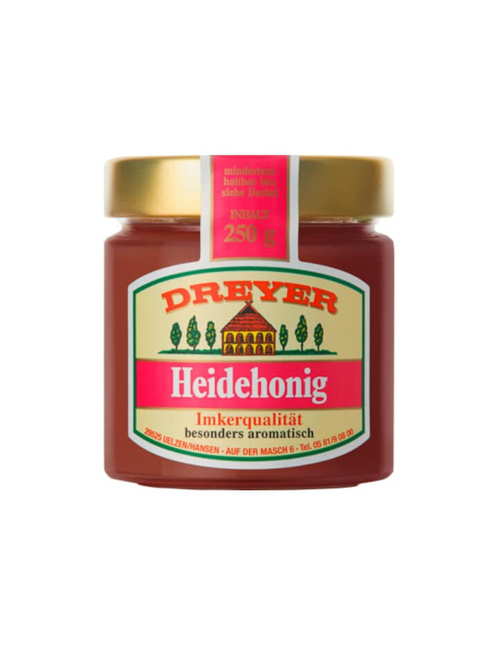 Dreyer Heidehonig 250g foodpipe [Lebensmittel-Lieferservice Rostock]