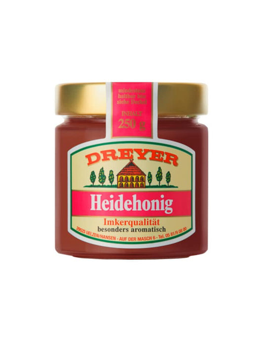 Dreyer Heidehonig 250g foodpipe [Lebensmittel-Lieferservice Rostock]