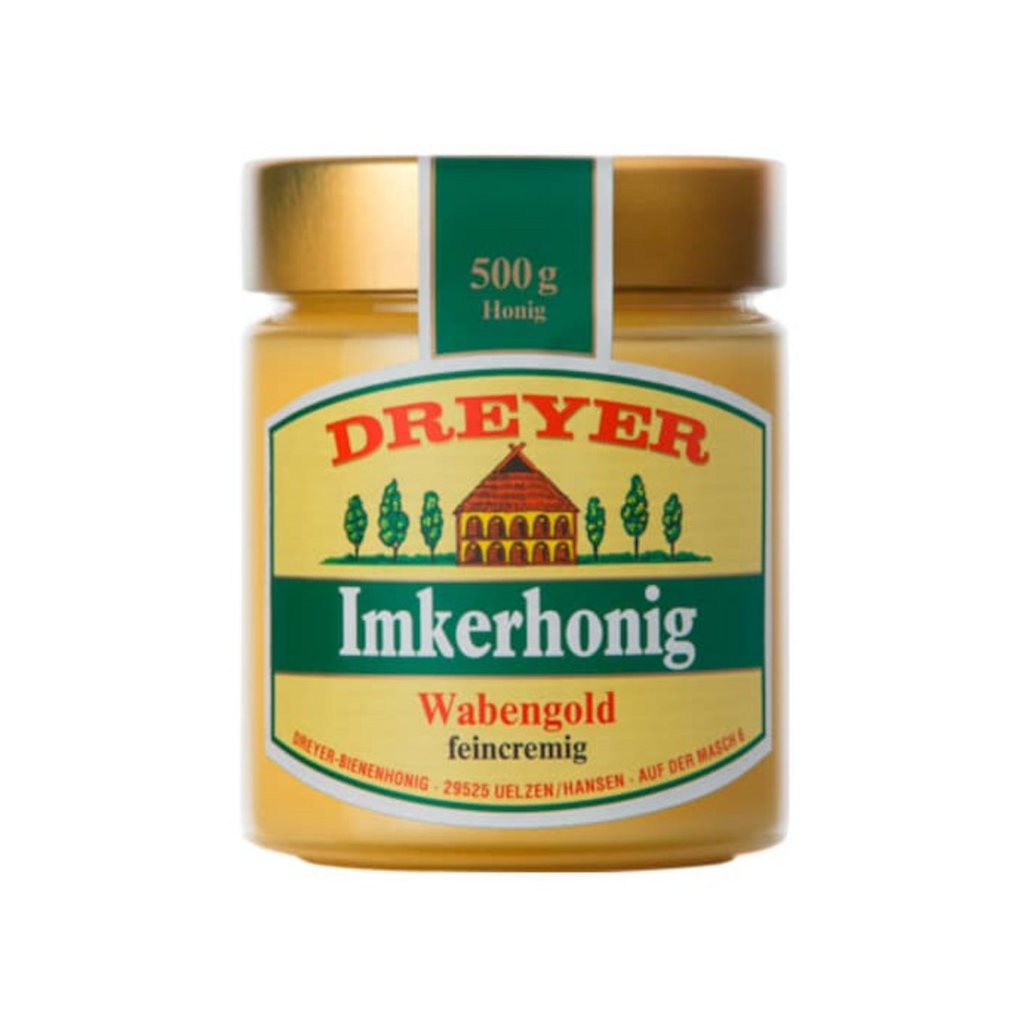 Dreyer Imkerhonig cremig 500g foodpipe [Lebensmittel-Lieferservice Rostock]