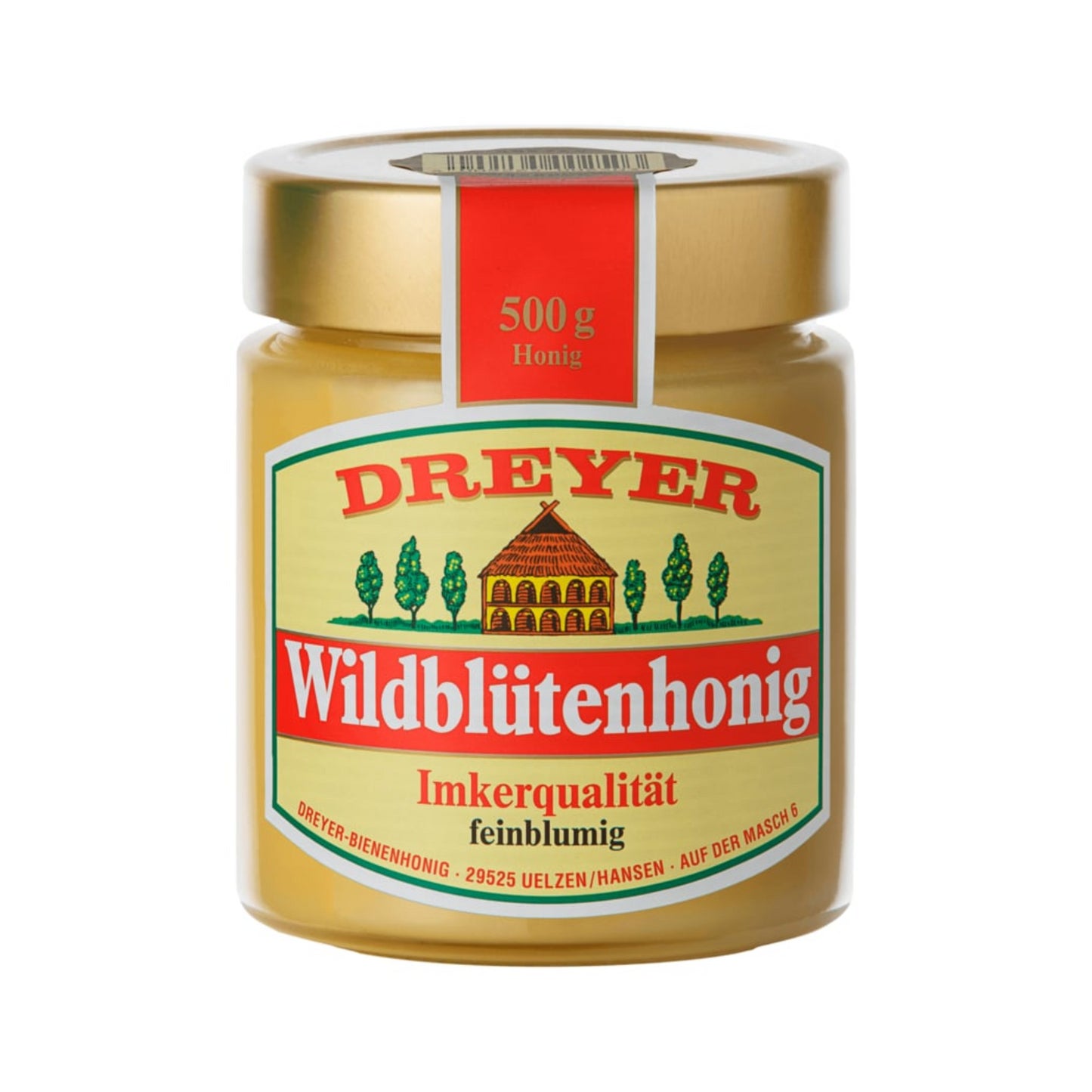 Dreyer Wildblütenhonig 500g foodpipe [Lebensmittel-Lieferservice Rostock]