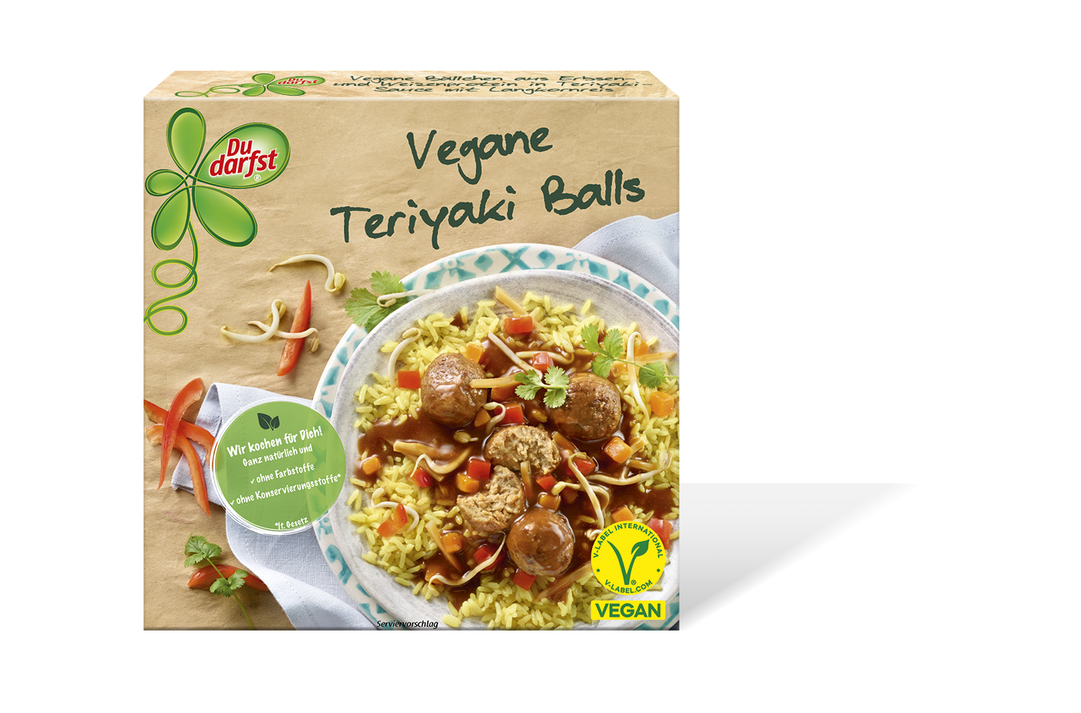 Du Darfst vegane Teriyaki Balls 400g foodpipe [Lebensmittel-Lieferservice Rostock]