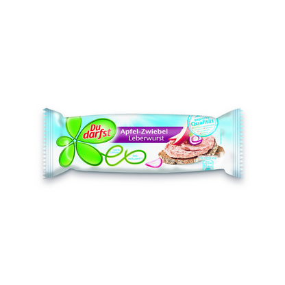 Du darfst Apfel-Zwiebel Leberwurst 100g foodpipe [Lebensmittel-Lieferservice Rostock]