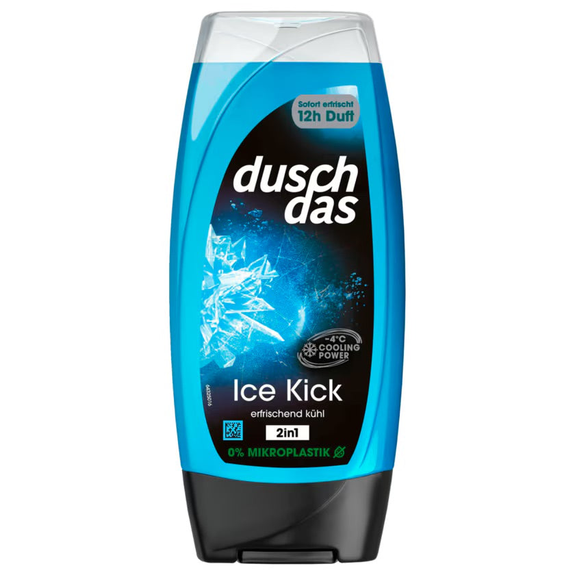 Duschdas Duschgel Ice Kick 225ml foodpipe [Lebensmittel-Lieferservice Rostock]