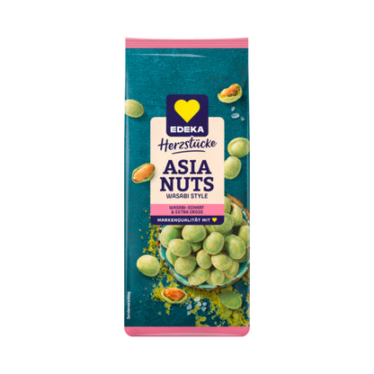 EDEKA Asia Nuts Wasabi Style würzig scharf 150g foodpipe [Lebensmittel-Lieferservice Rostock]