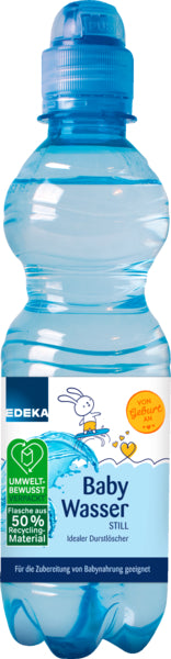 EDEKA Babywasser Still 0,33l DPG foodpipe [Lebensmittel-Lieferservice Rostock]