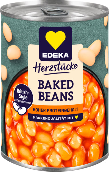 EDEKA Baked Beans Bohnen in Tomatensauce 400g foodpipe [Lebensmittel-Lieferservice Rostock]