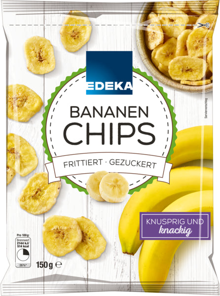 EDEKA Bananenchips 150g foodpipe [Lebensmittel-Lieferservice Rostock]