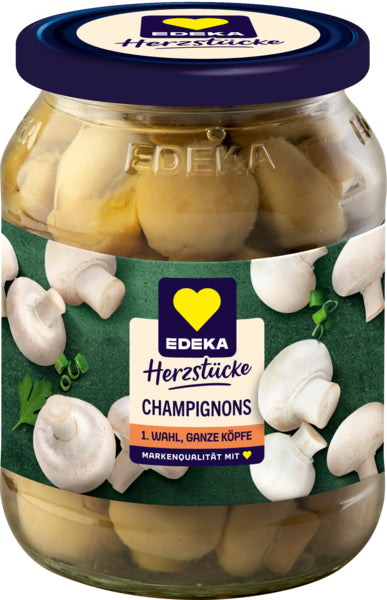 EDEKA Champignons 1.Wahl ganze Köpfe 330g foodpipe [Lebensmittel-Lieferservice Rostock]