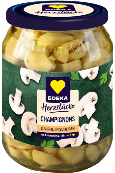 EDEKA Champignons 2.Wahl in Scheiben 330g foodpipe [Lebensmittel-Lieferservice Rostock]