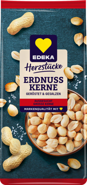 EDEKA Erdnüsse geröstet gesalzen 200g Beutel foodpipe [Lebensmittel-Lieferservice Rostock]