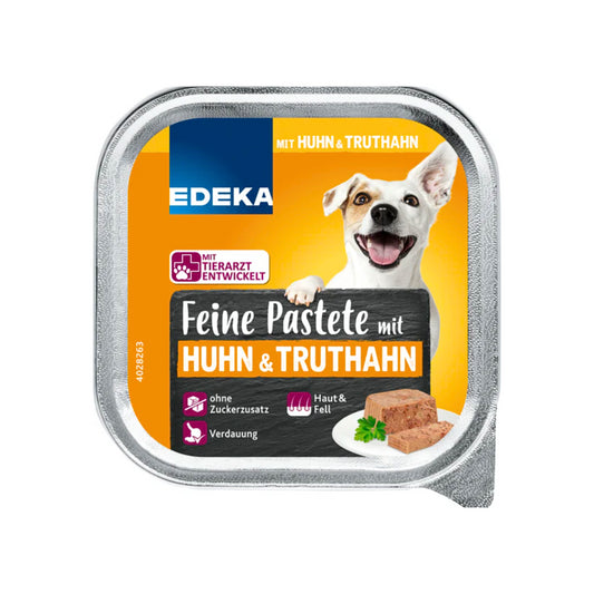EDEKA Feine Pastete mit Huhn&Truthahn 150g foodpipe [Lebensmittel-Lieferservice Rostock]