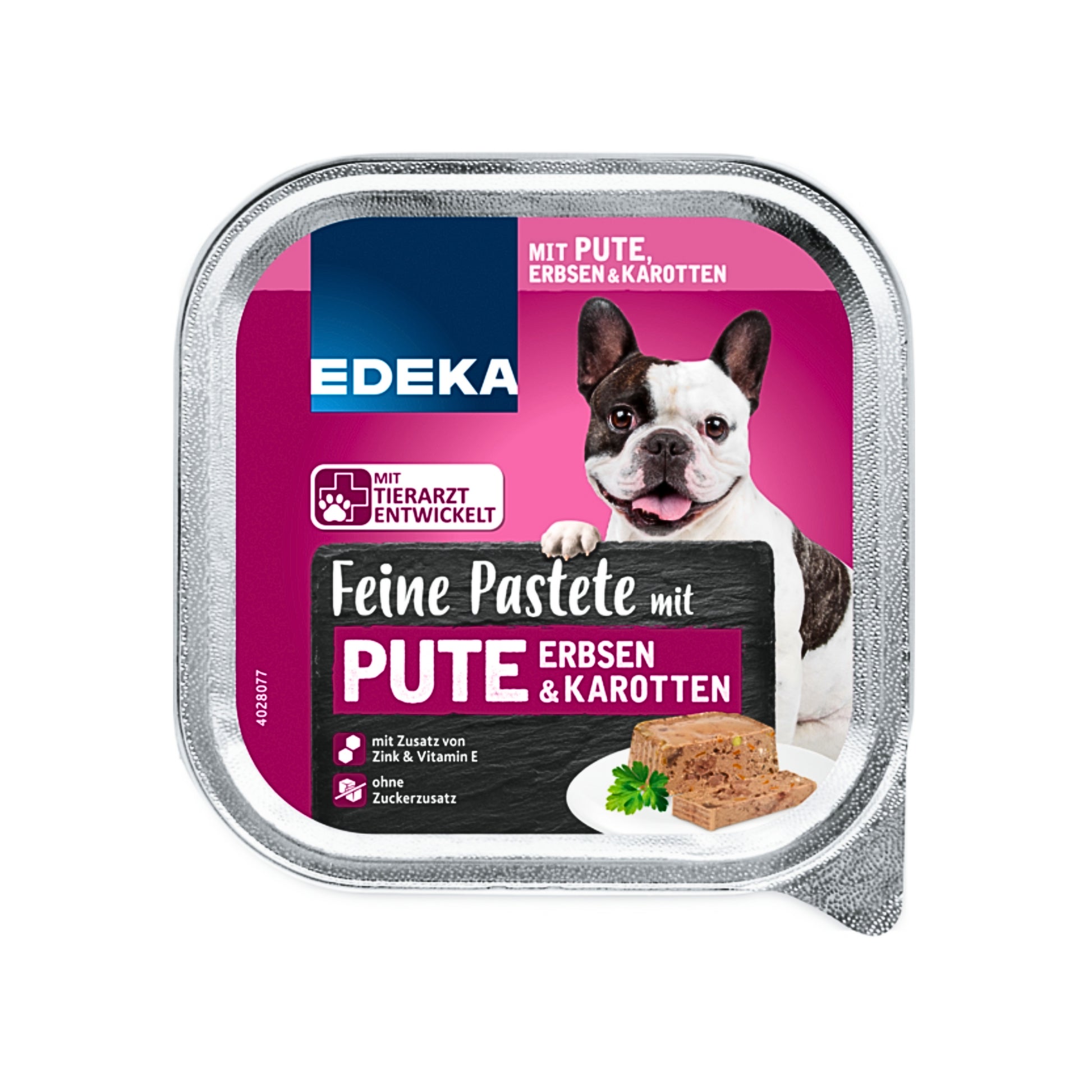 EDEKA Feine Pastete mit Pute,Erbsen und Karotten 300g foodpipe [Lebensmittel-Lieferservice Rostock]